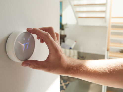 Smart thermostat installation in Clackamas, OR